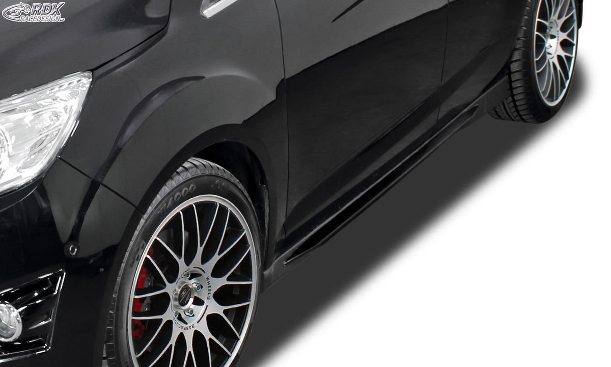 RDX Slim side skirts in gloss black for the Ford C-Max and Grand C-Max, incl. 2015 facelift – image 3 of 3