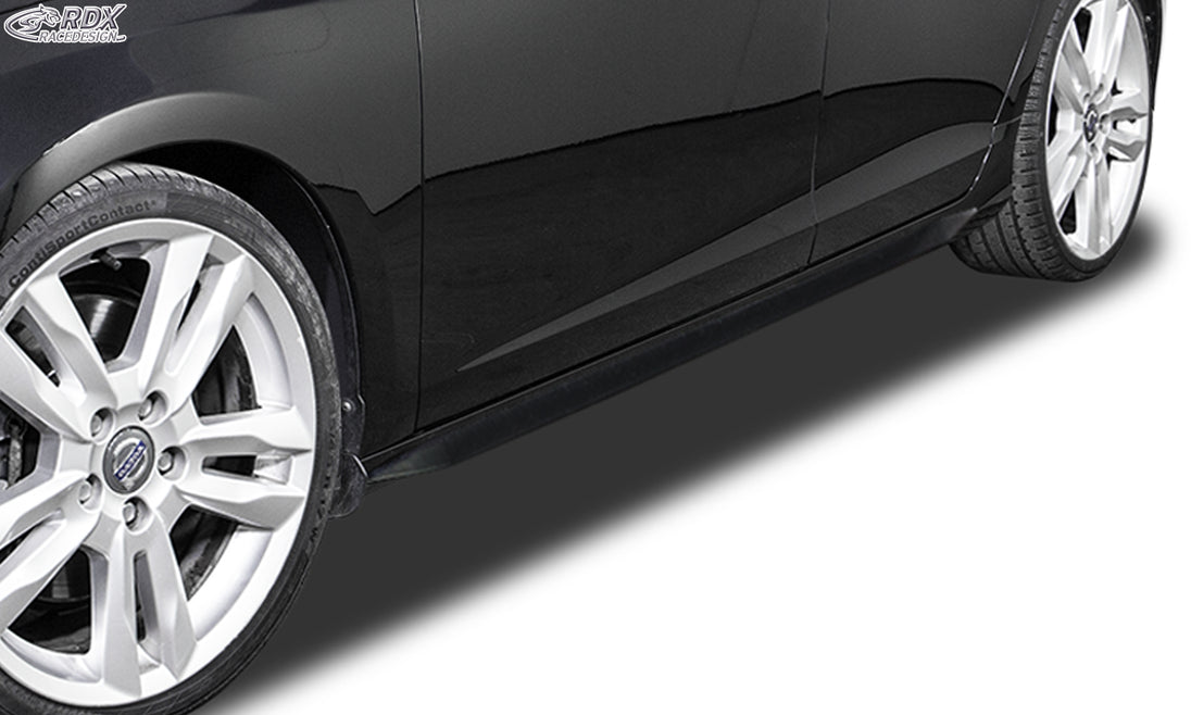 RDX Slim side skirts in gloss black for the Volvo V60 / S60 (2010–2013) – image 3 of 4
