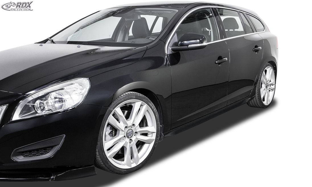 RDX Slim side skirts in gloss black for the Volvo V60 / S60 (2010–2013) – image 2 of 4