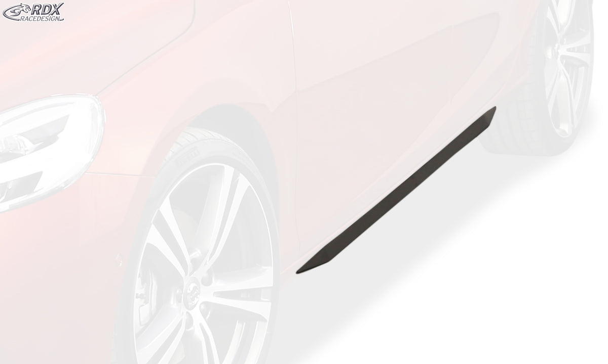 RDX Slim side skirts in gloss black for the Volvo V40 (2012+) – image 3 of 6