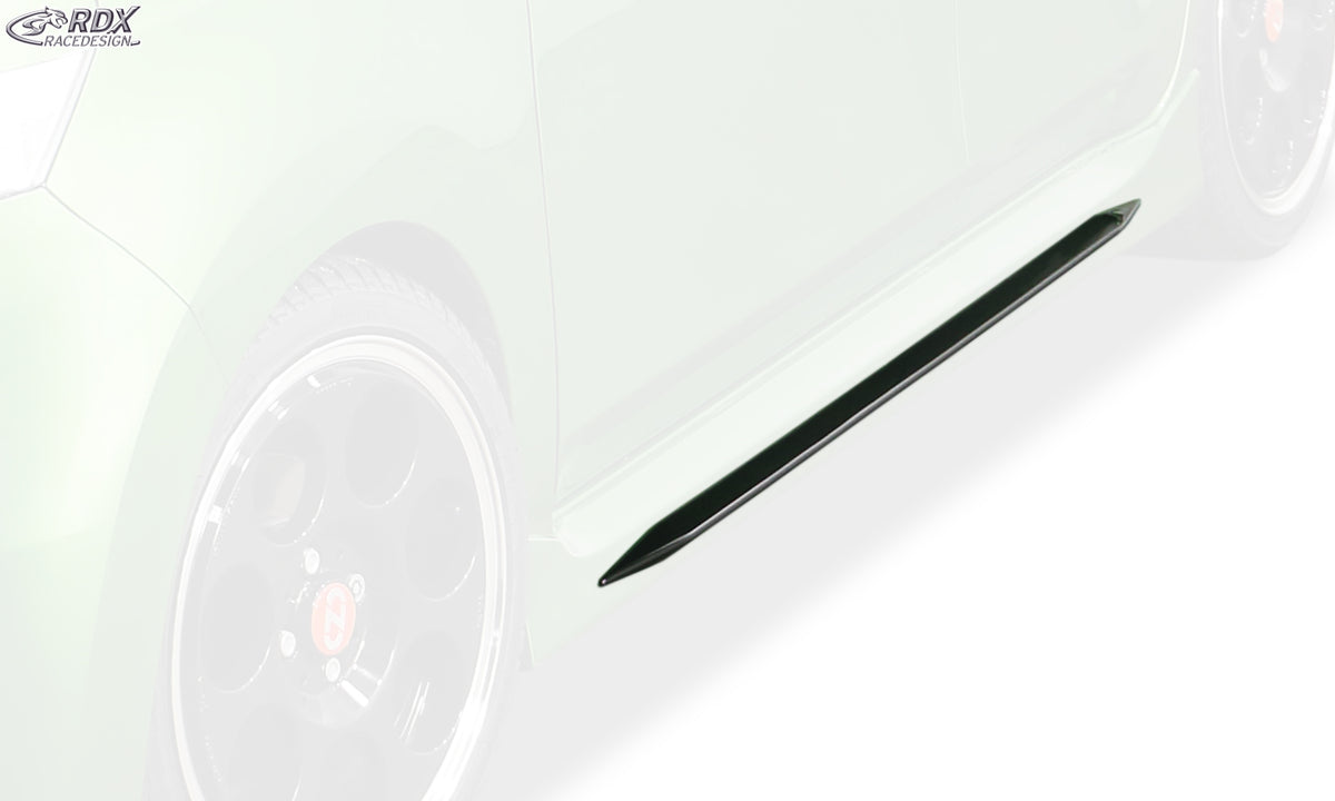 RDX Slim side skirts in gloss black for the Daihatsu Materia – image 2 of 4