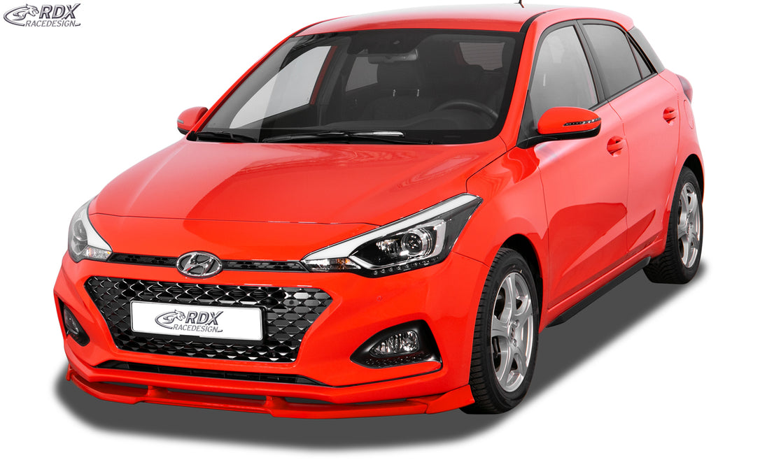 RDX Slim side skirts in gloss black for the Hyundai i20 GB (2014+), incl. 2018 facelift – image 3 of 7