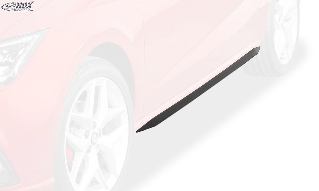 RDX Slim side skirts in gloss black for the SEAT Ibiza 6F – image 4 of 4