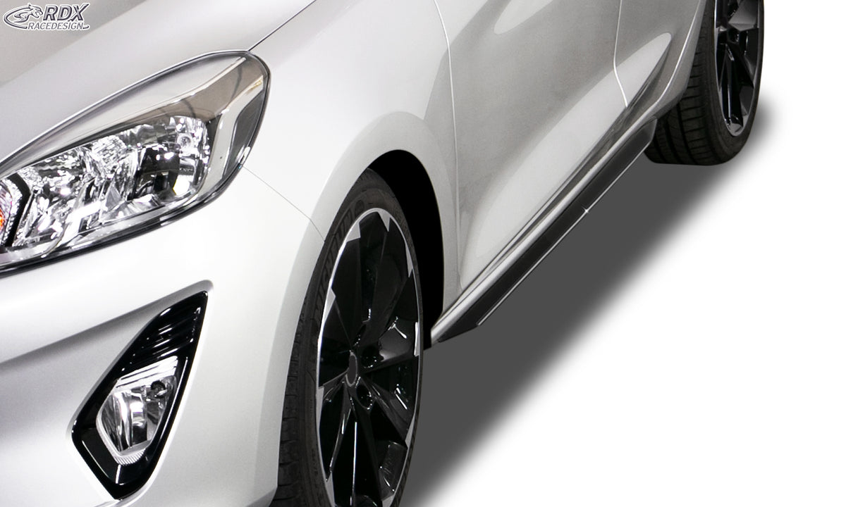RDX Slim side skirts in gloss black for the Ford Fiesta MK8 JHH – image 2 of 4