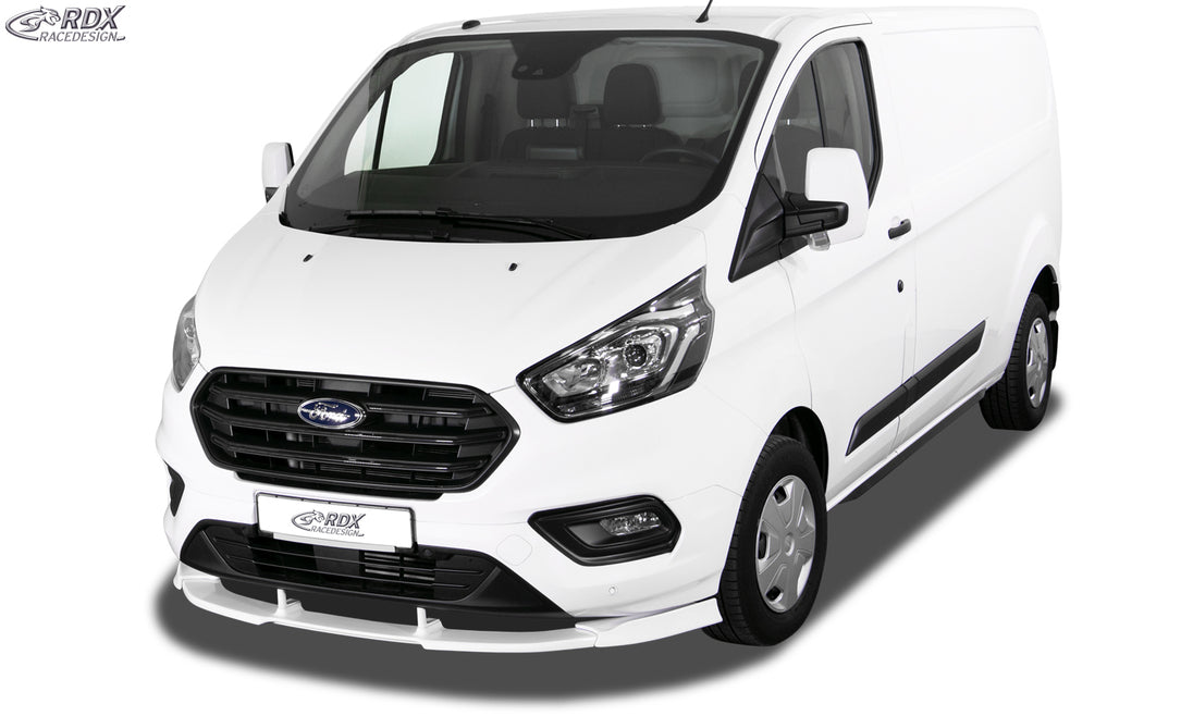RDX Slim side skirts in gloss black for the Ford Transit Custom and Tourneo Custom MK7 (2014+), incl. 2018 facelift – image 1 of 4