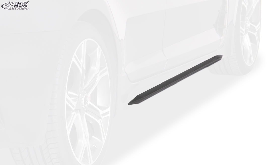 RDX Slim side skirts in gloss black for the Kia Stinger CK – image 4 of 6