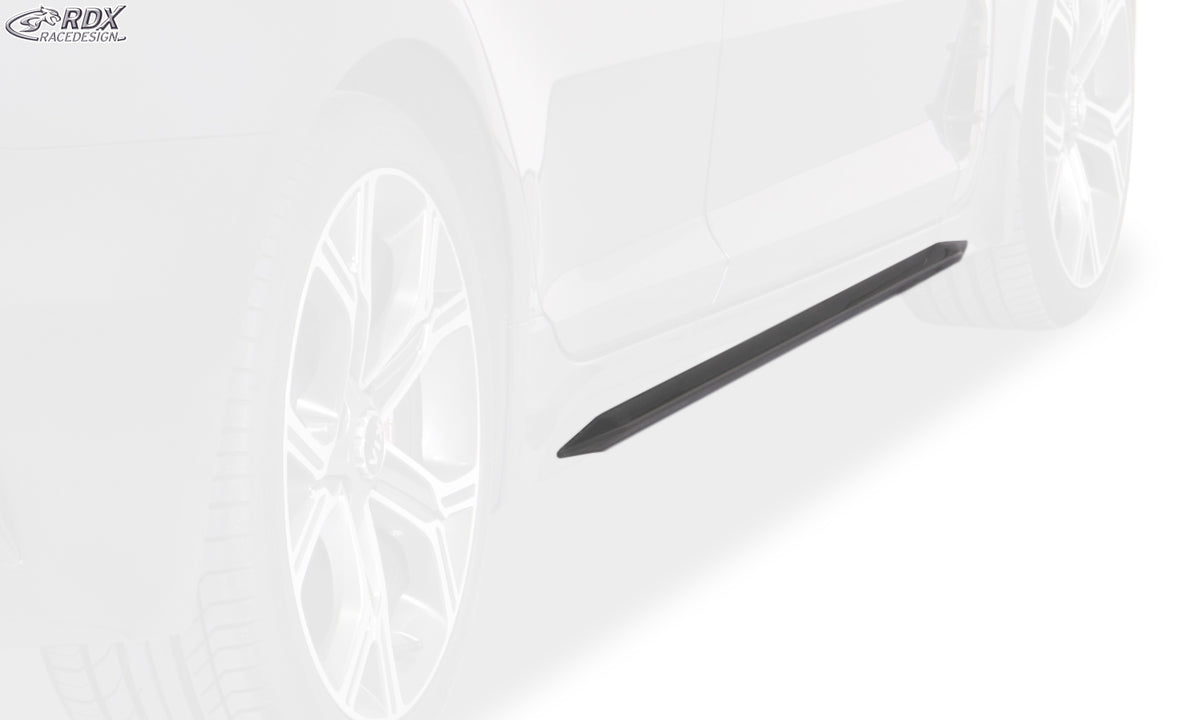 RDX Slim side skirts in gloss black for the Kia Stinger CK – image 4 of 6