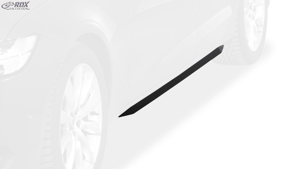 RDX Slim side skirts in gloss black for the Volvo V90 / S90 (2016+), incl. R-Design – image 6 of 6