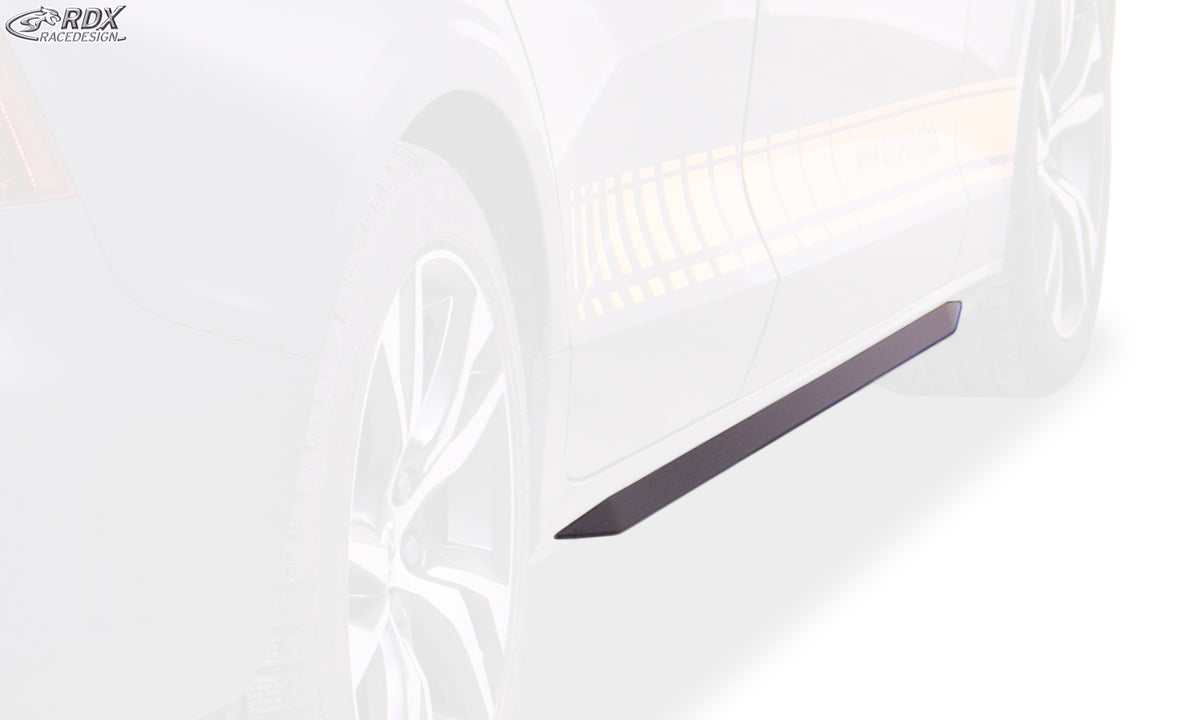 RDX Slim side skirts in gloss black for the Volvo V60 / S60 2018+ – image 2 of 3