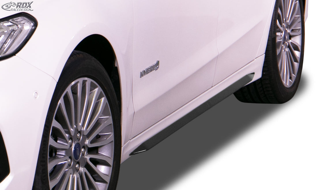 RDX Slim side skirts in gloss black for the Ford Mondeo (2014+), incl. 2019 facelift – image 3 of 4