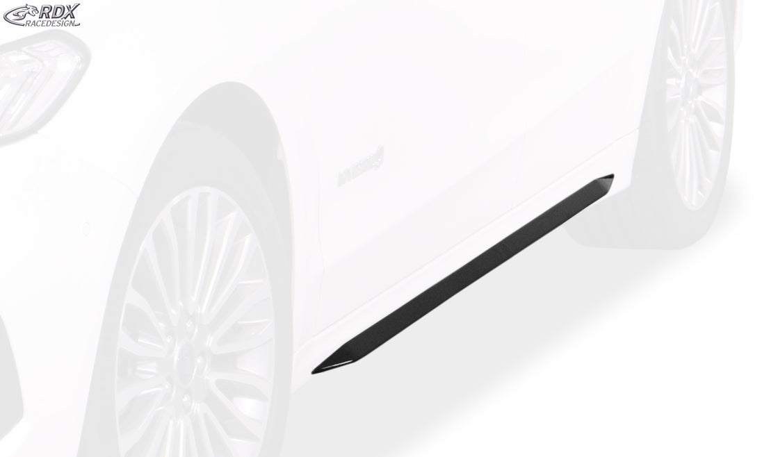RDX Slim side skirts in gloss black for the Ford Mondeo (2014+), incl. 2019 facelift – image 4 of 4
