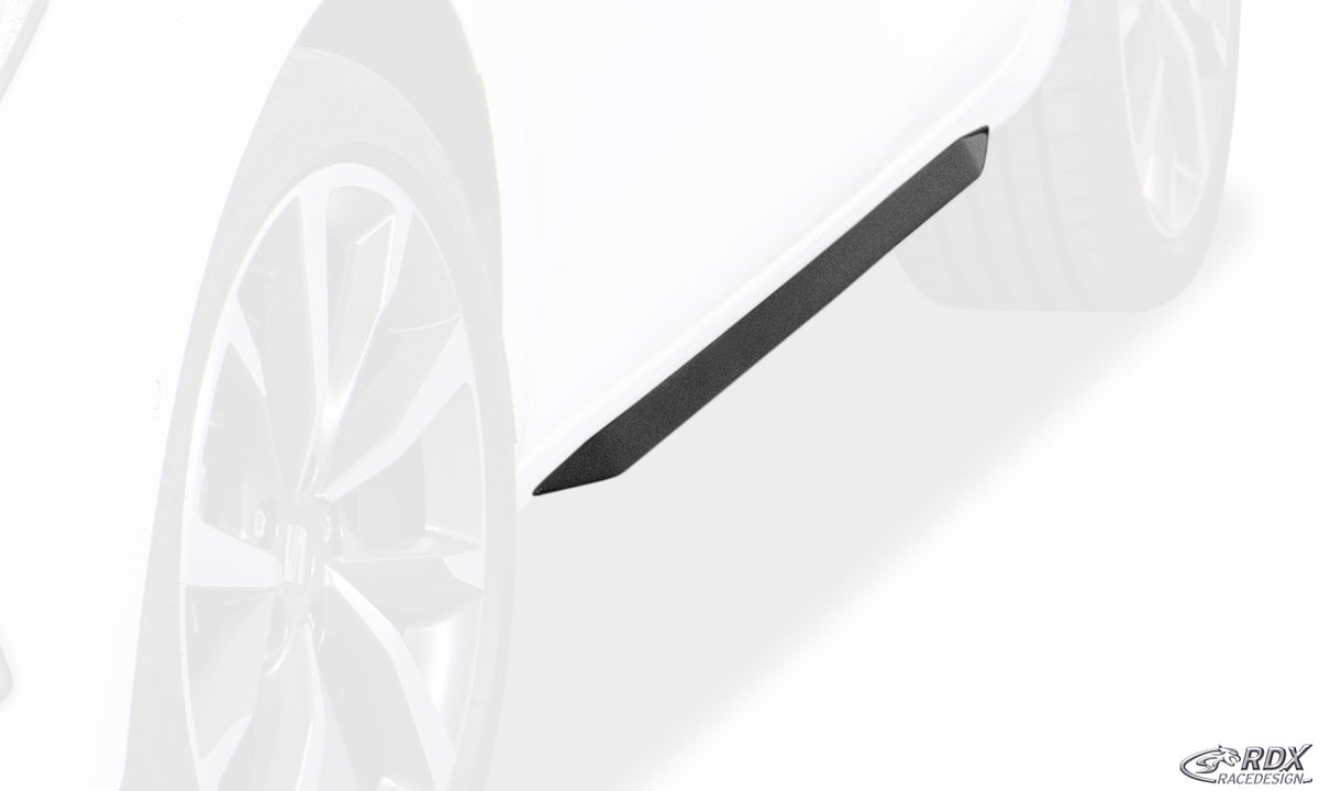 RDX Slim side skirts in gloss black for the SEAT Leon KL (2020+) – image 1 of 4