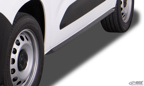 Taloneras para Citroën Berlingo, Peugeot Partner y Rifter, Opel / Vauxhall Combo, Toyota ProAce City (tipo E, 2018+) "Slim" - RDX