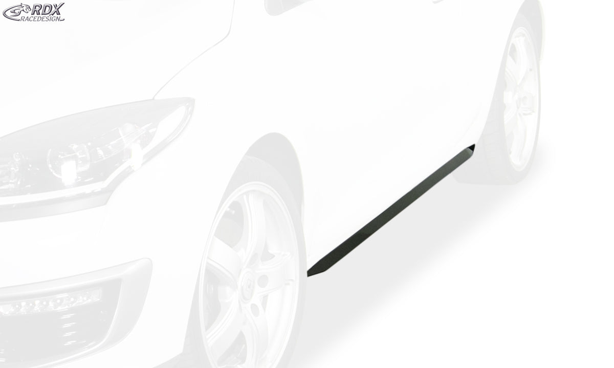 RDX Slim side skirts in gloss black for the Renault Megane 3 Coupé, 3-door – image 2 of 4