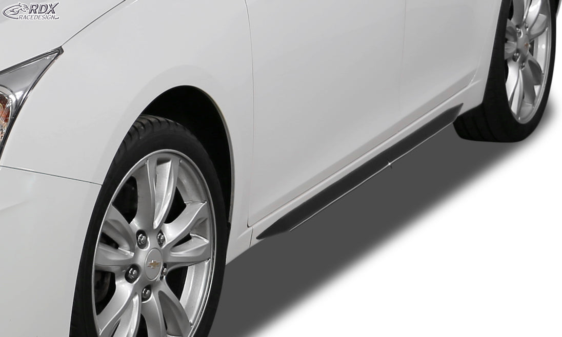 RDX Slim side skirts in gloss black for the Chevrolet Cruze (2009–2015) – image 1 of 4