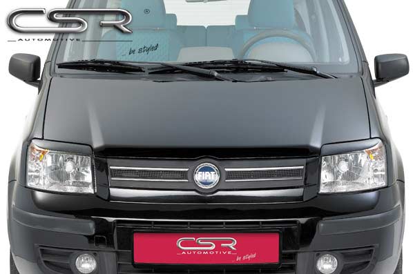 Headlight Covers | Eyebrows for Fiat Panda Type 169 2003-2012