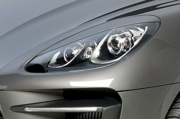 Pestañas de faros para Porsche Macan 2014+