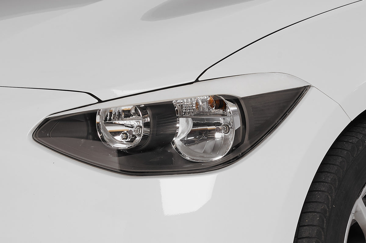 Headlight Covers | Eyebrows for BMW 1 Series F20 / F21 Pre-LCI 2011-2015, Halogen Headlights