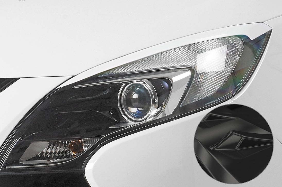Headlight Covers | Eyebrows for Opel Zafira C Tourer 3rd Gen 2011-06/2016
