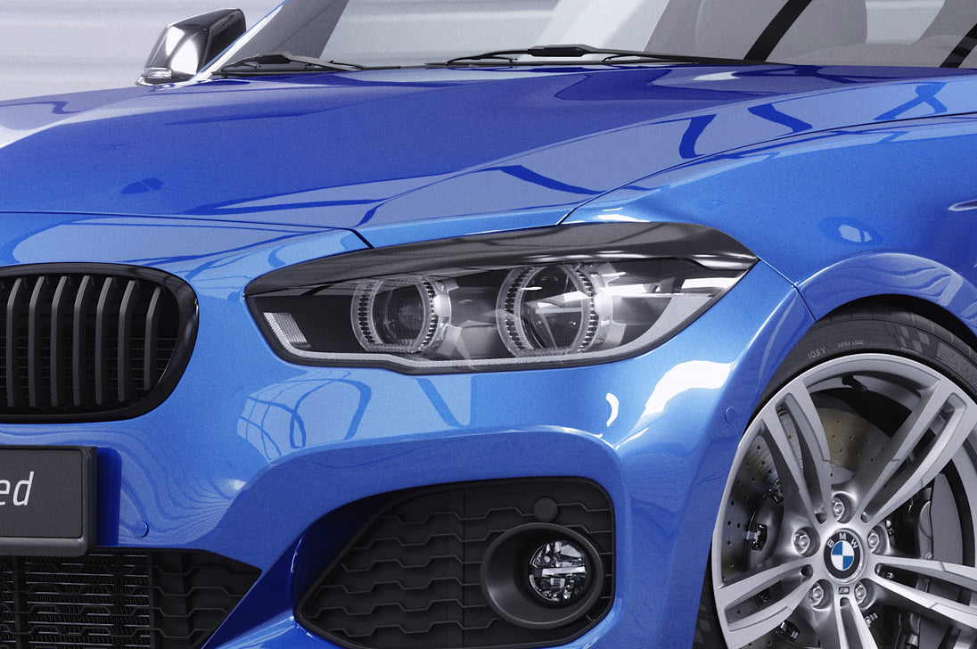 Headlight Covers | Eyebrows for BMW 1 Series F20 / F21 LCI 2015-2019