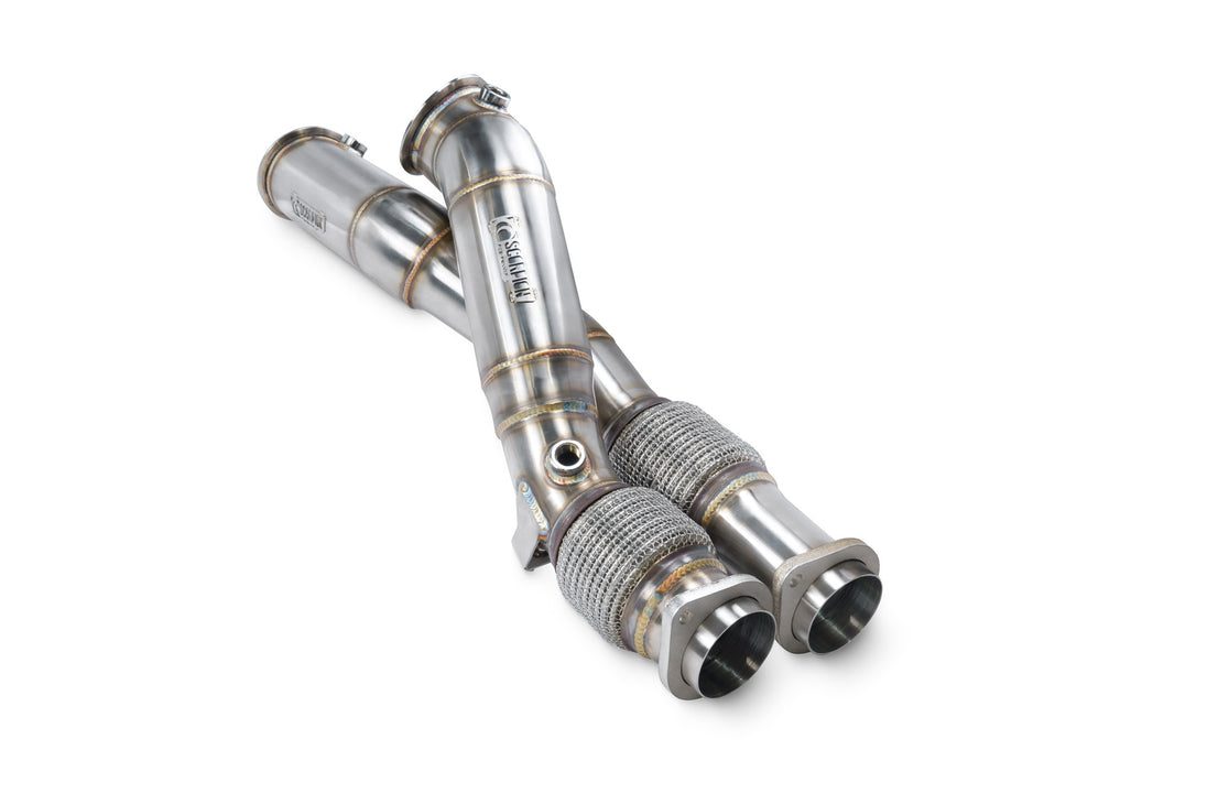De-cat Downpipes BMW X3 M / X3 M Competition G01 & X4 M / X4 M Competition F98 (2019–2021, Pre-LCI) – Scorpion SBMC090