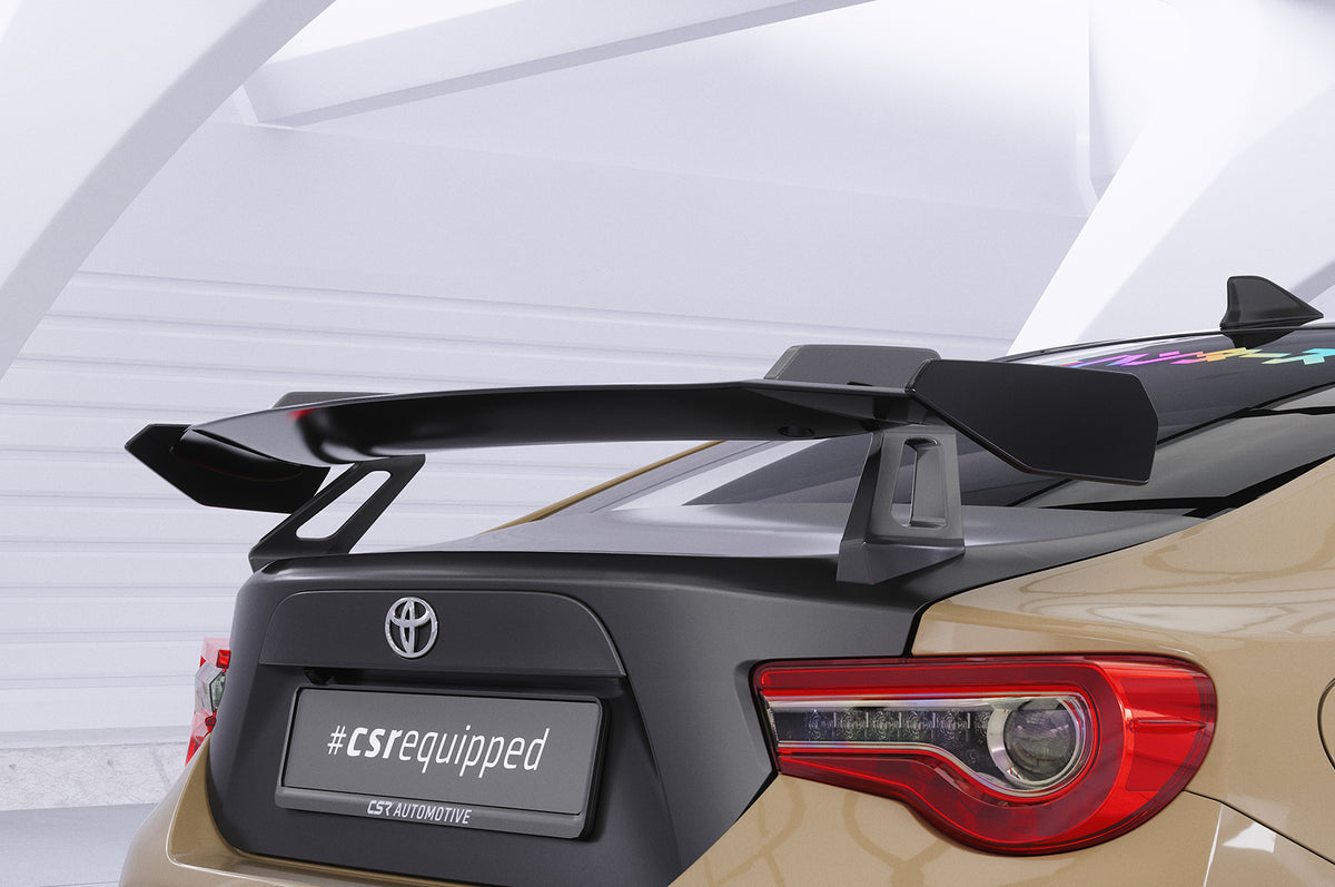 Swan Neck Rear Wing with ABE for Toyota GT 86 (ZN6) / Subaru BRZ 2012-2020