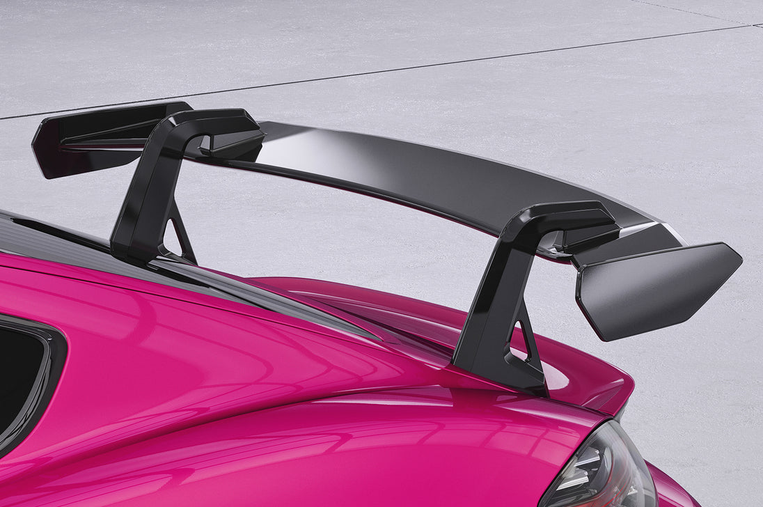 Swan Neck Rear Wing with ABE for Porsche Cayman 718 (982) 2016+