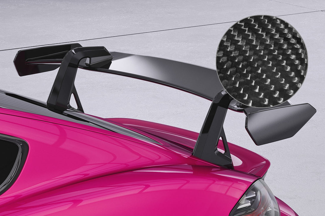Swan Neck Rear Wing with ABE for Porsche Cayman 718 (982) 2016+