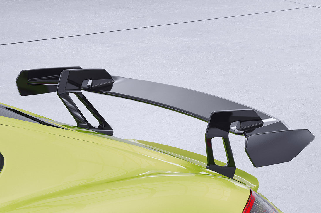 Swan Neck Rear Wing with ABE for Porsche Cayman 987c 2005-2013