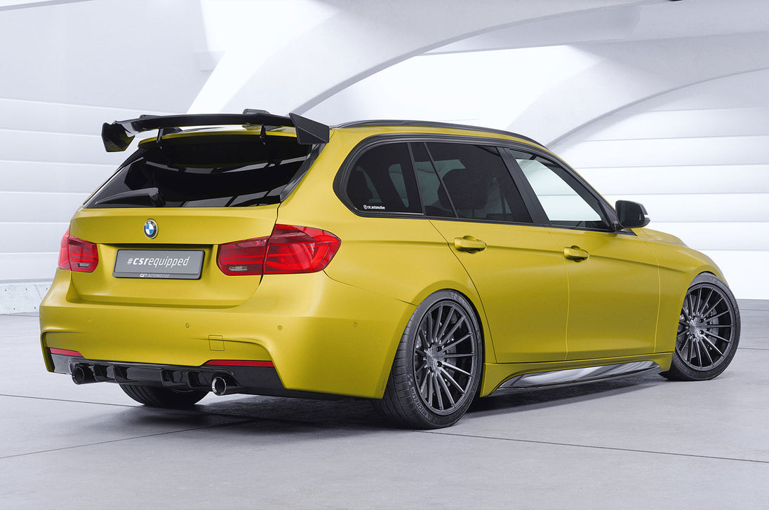 Swan Neck Rear Wing with ABE for BMW 3 Series F31 Touring 2012-2019