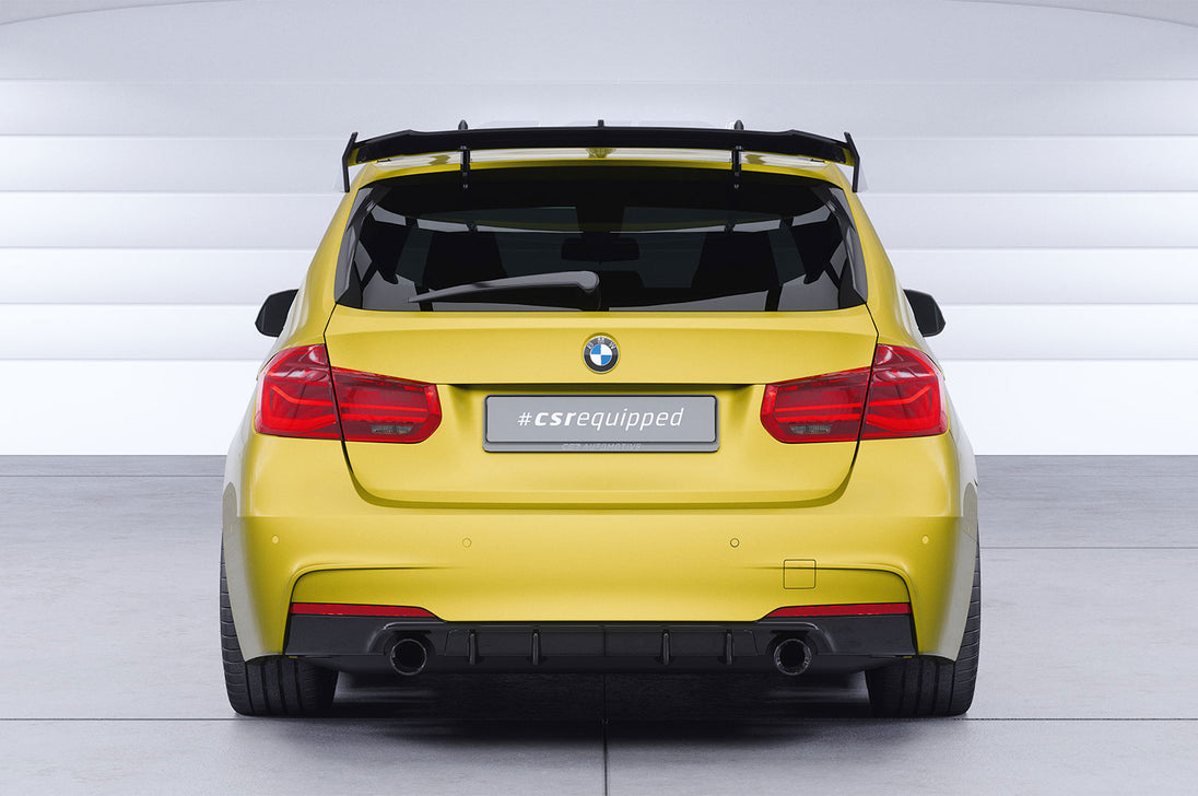 Swan Neck Rear Wing with ABE for BMW 3 Series F31 Touring 2012-2019