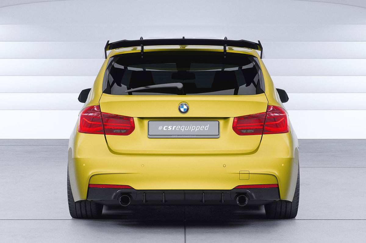 Swan Neck Rear Wing with ABE for BMW 3 Series F31 Touring 2012-2019
