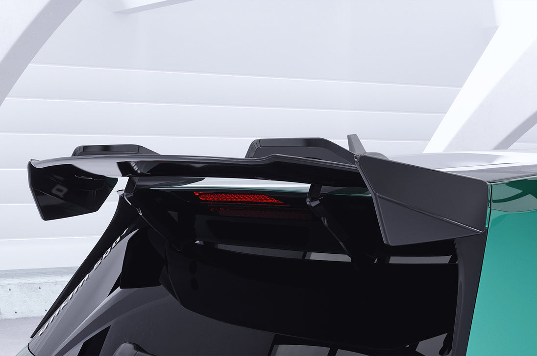 Swan Neck Rear Wing with ABE for VW Golf 7 GTI / GTD / GTE / R / R-Line 2012-2021