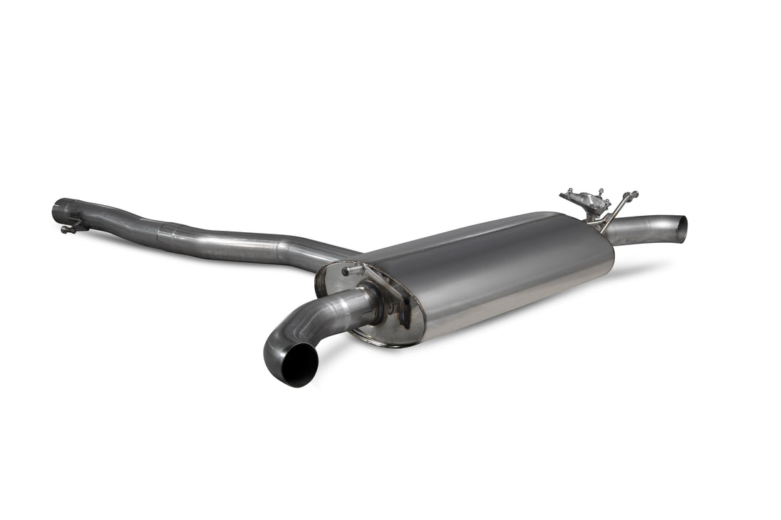 GPF-Back Exhaust Mercedes A35 AMG W177 Hatchback (2018–2026), With Valve – Scorpion SMB006