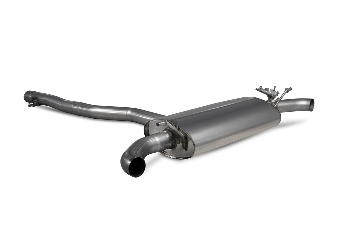 GPF-Back Exhaust Mercedes A35 AMG W177 Hatchback (2018–2026), With Valve – Scorpion SMB006