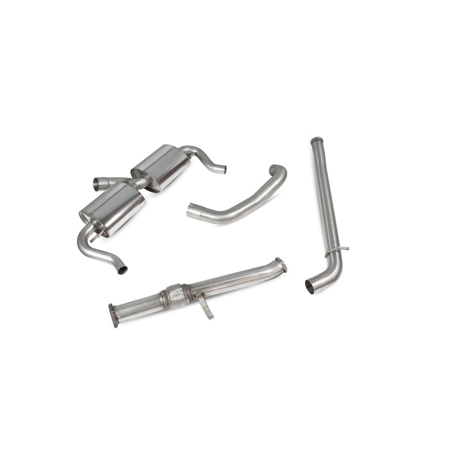 Non-Resonated Cat-back Exhaust Renault Clio 4 RS 200 EDC / RS 220 Trophy (2015–2018) – Scorpion SRNS – image 3