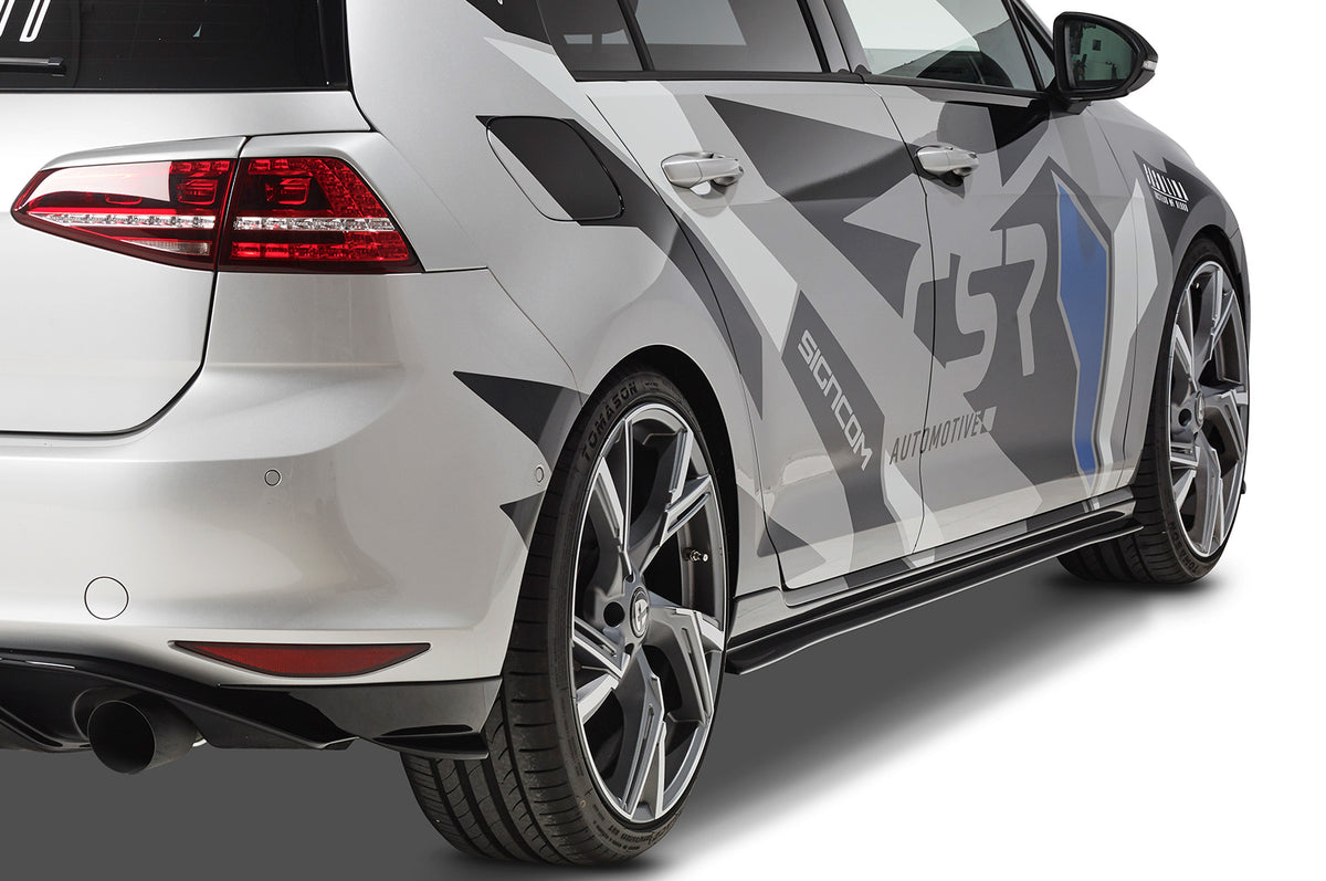 Side Skirts with ABE for VW Golf 7 (Type AU) 2012+