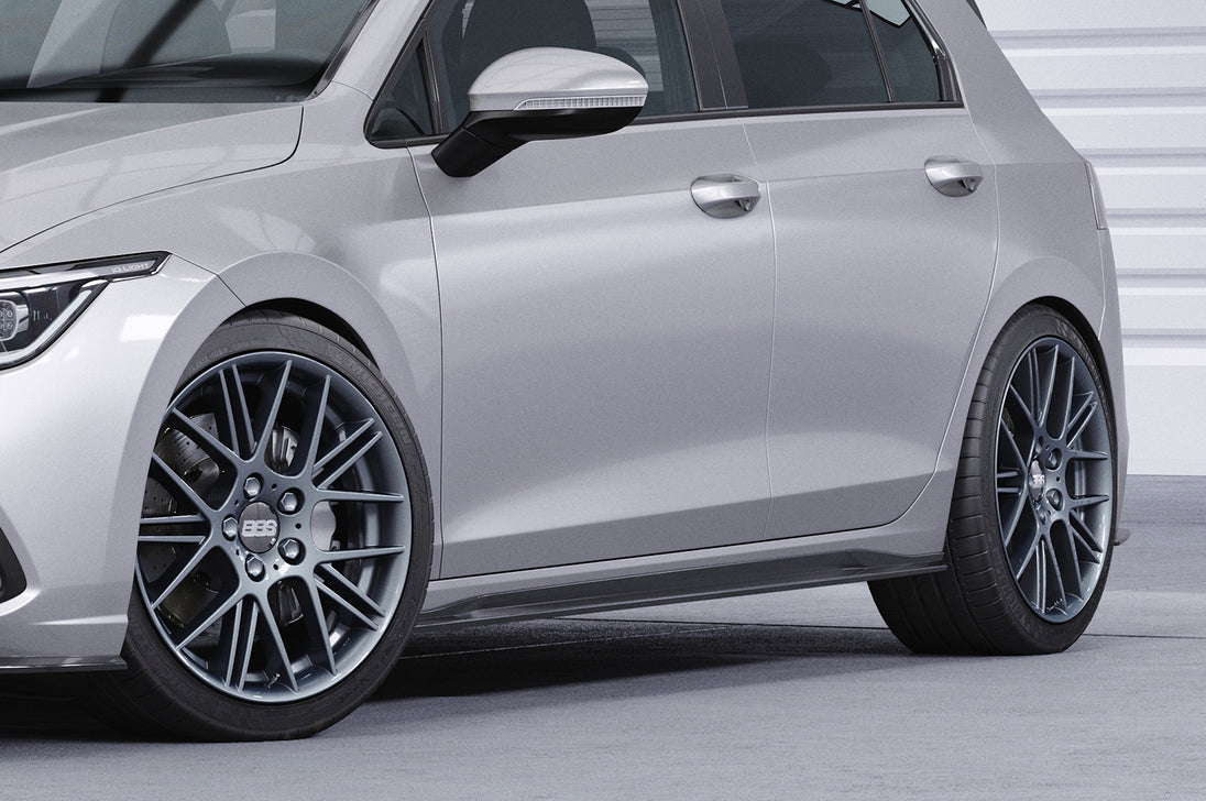 Side Skirts with ABE for VW Golf 8 Hatchback 2019+ (Base Model)