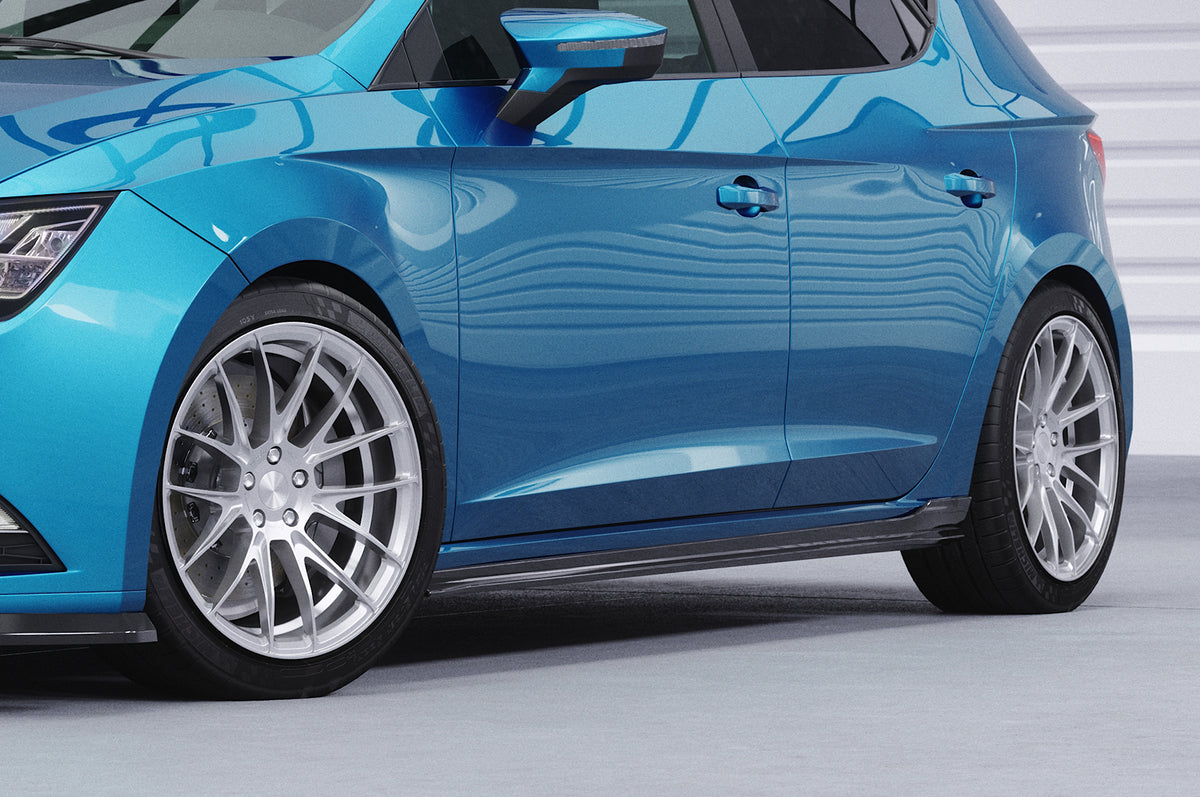 Side Skirts with ABE for Seat Leon Mk3 (5F) 5-Door and ST 2012-2020