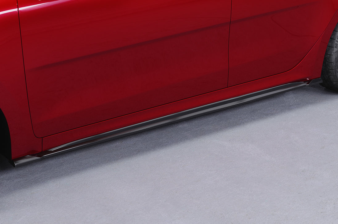 Side Skirts with ABE for Kia Rio YB 2017+