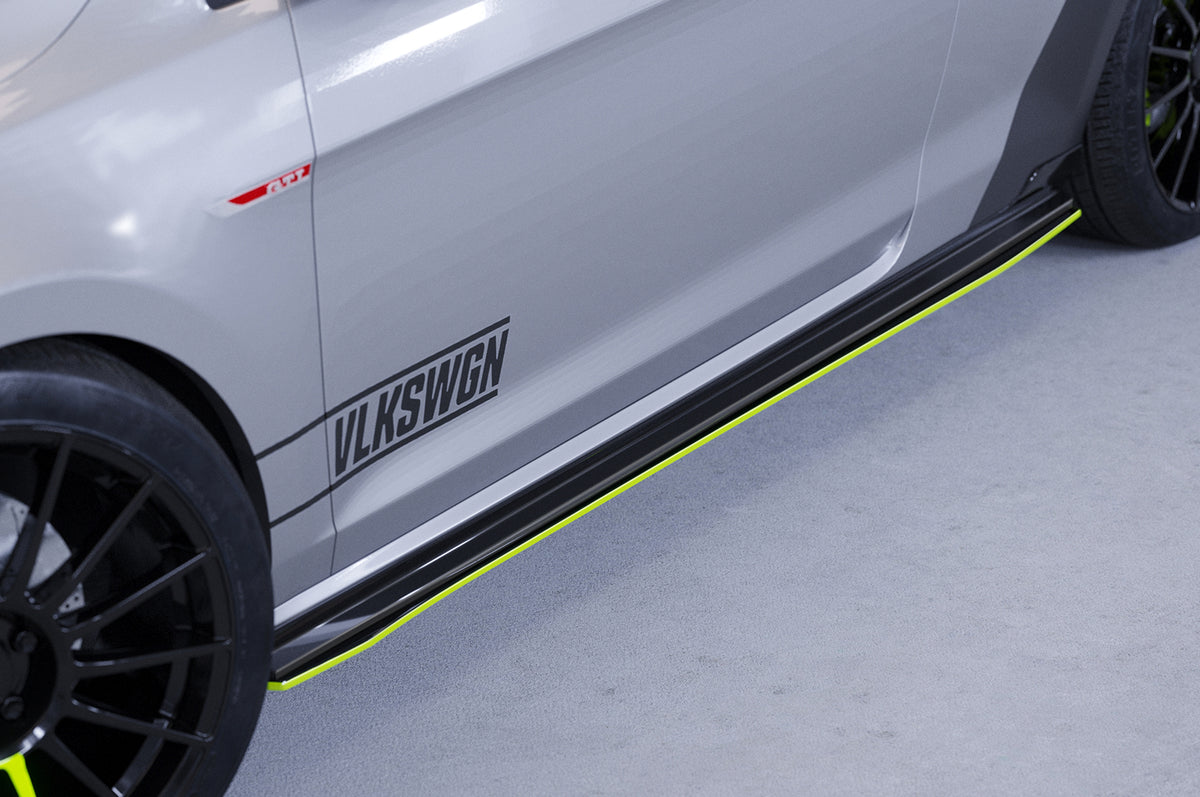 Side Skirts | Racing Side Blades for VW Golf 7 GTI / GTD / R / R-Line 2013-2021