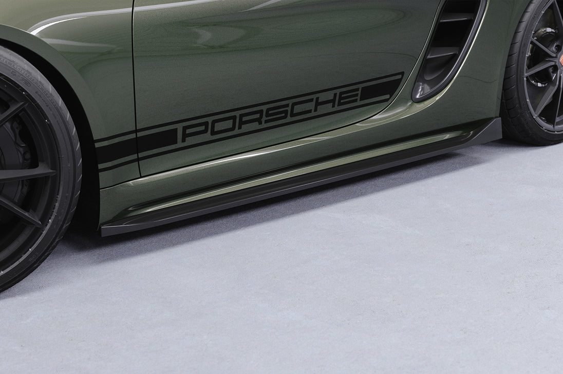 Side Skirts with ABE for Porsche 718 Boxster / Porsche Cayman 718 (982) 2016+