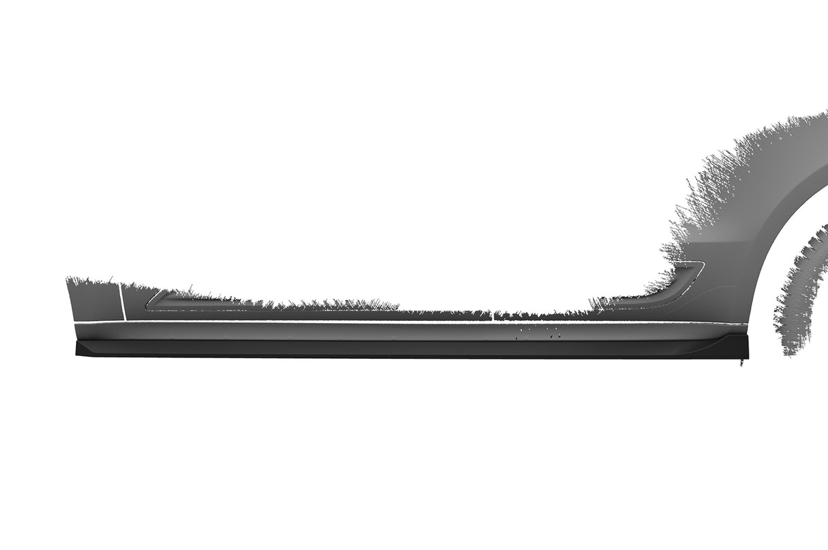 Side Skirts with ABE for Porsche Macan Facelift 2021+