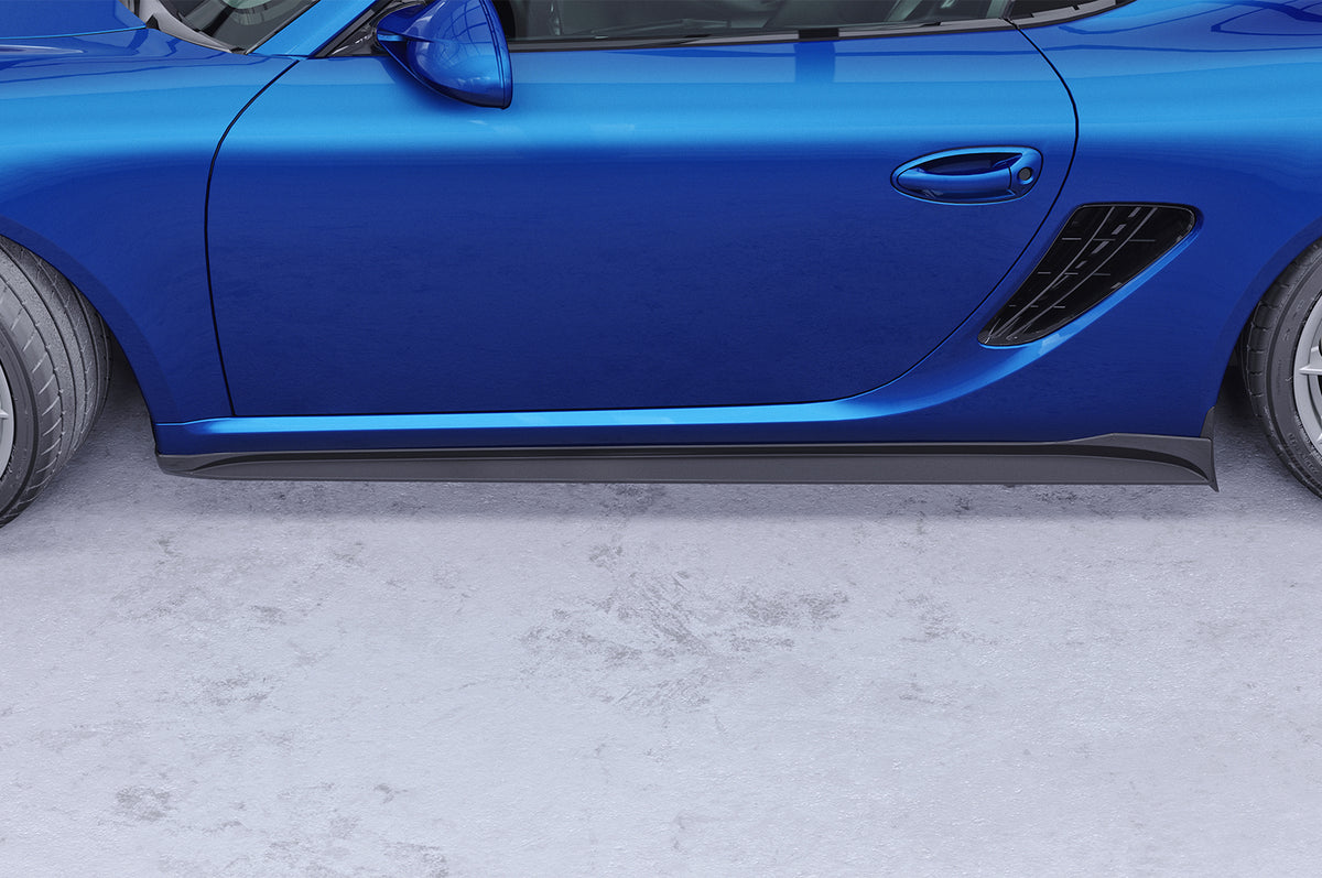 Side Skirts with ABE for Porsche Cayman 987c 2005-2013