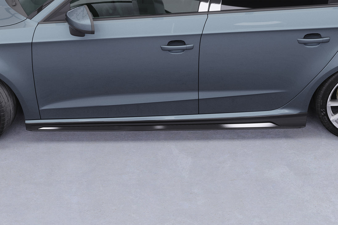 Side Skirts with ABE for Audi A3 8V Sportback 2012-2020 (not S-Line)