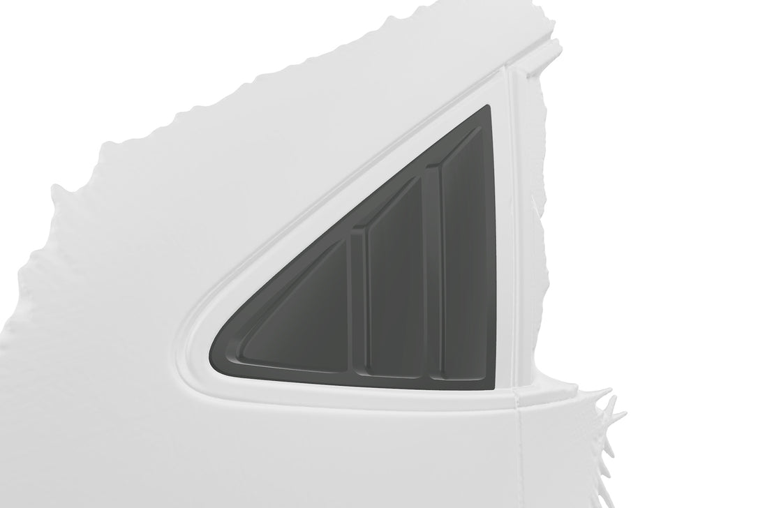 Side Window Covers with ABE for Seat Leon Mk3 (5F) 5-Door 2012-2020