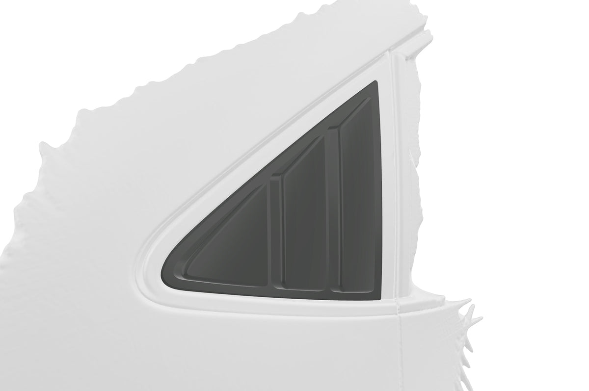 Side Window Covers with ABE for Seat Leon Mk3 (5F) 5-Door 2012-2020