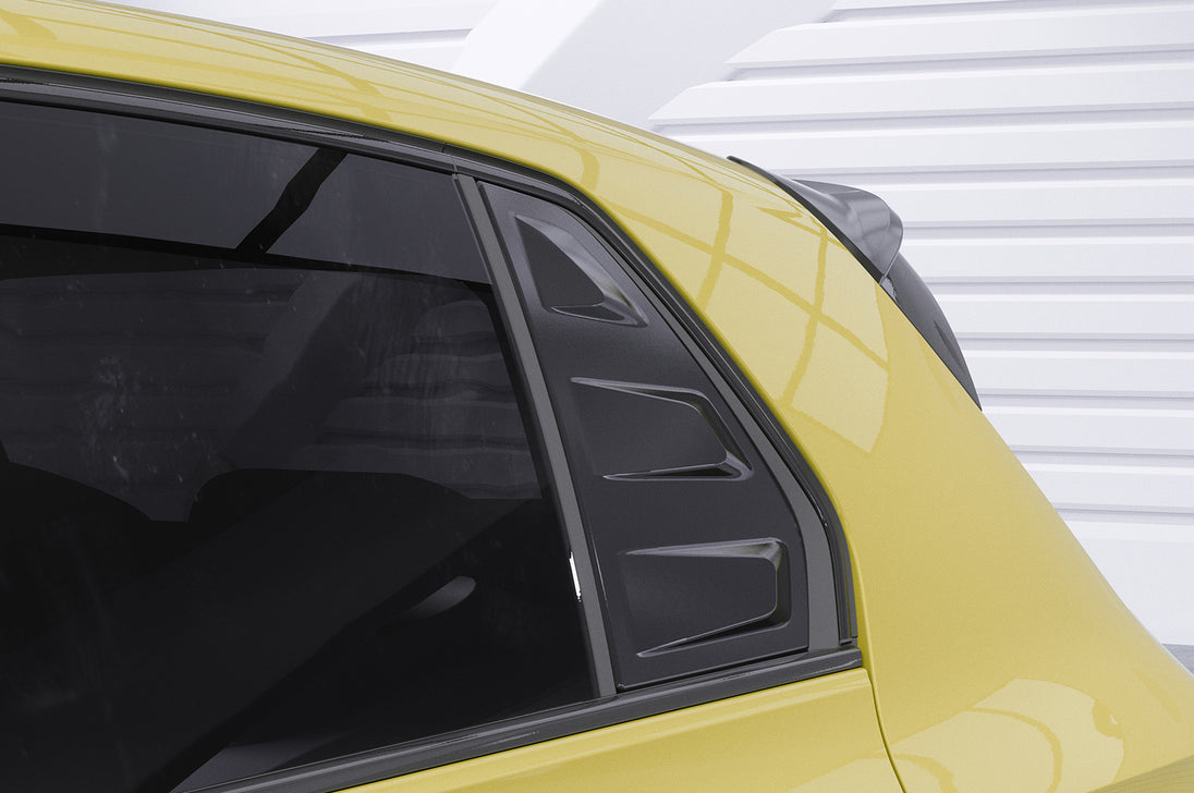 Side Window Covers with ABE for VW Golf 8 Hatchback 2019+