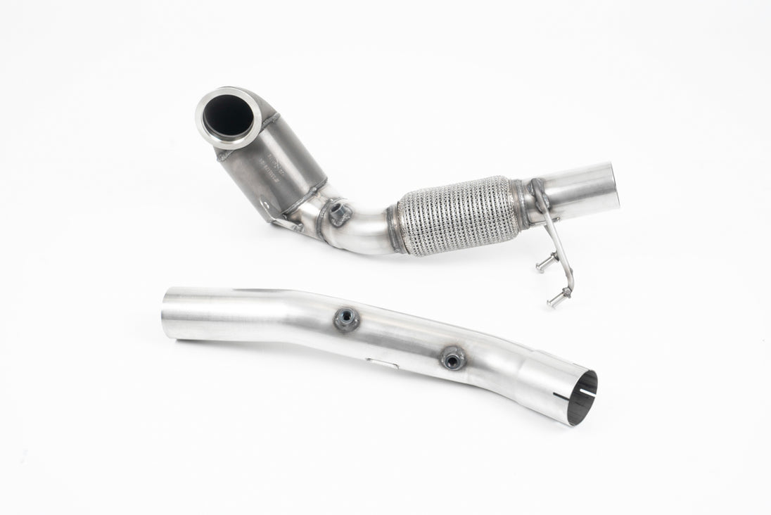 Downpipe with 200 Cell Sports Catalyst, GPF/OPF Bypass Seat Leon / Skoda Octavia / VW Golf – Milltek SSXVW542