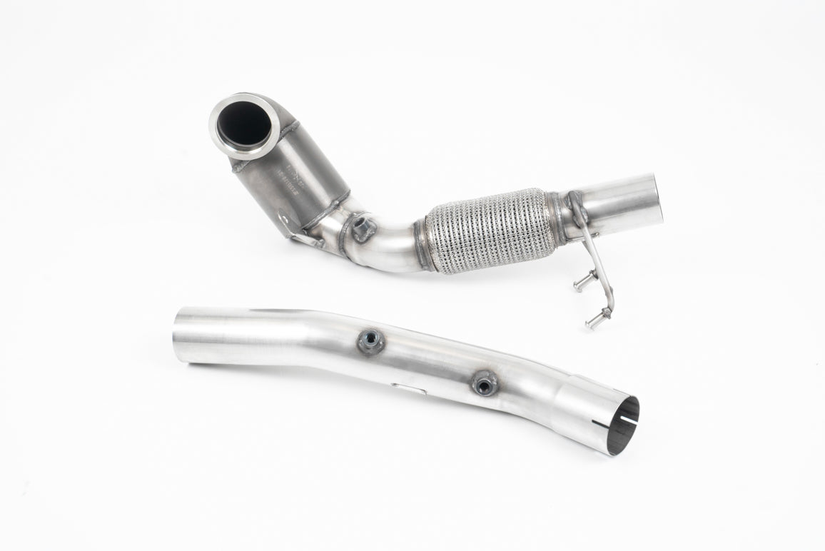 Downpipe with 200 Cell Sports Catalyst, GPF/OPF Bypass Seat Leon / Skoda Octavia / VW Golf – Milltek SSXVW542